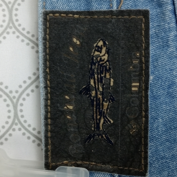 Columbia Sportswear Bonehead Outdoors med wash fade denim jeans 34/30 - Picture 11 of 11